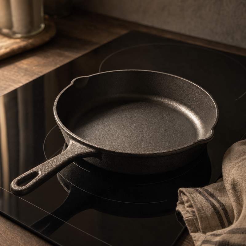 Sartén Lacor Ferrum 28 cm compatible con inducción