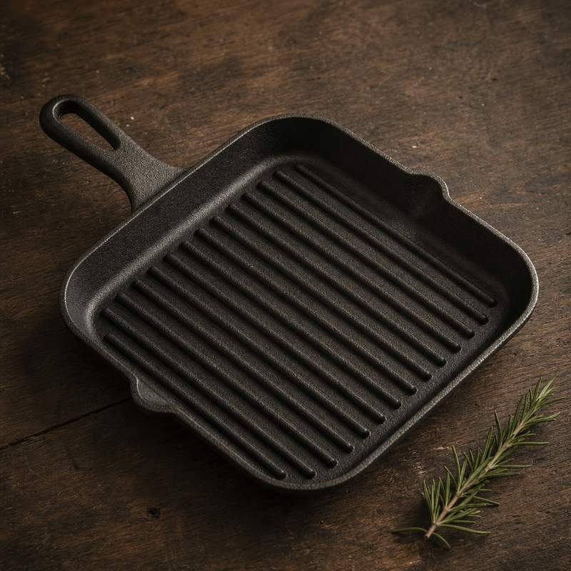 Plancha Le Creuset de hierro fundido para parrilla